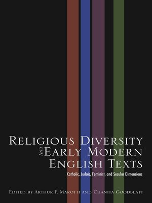 cover image of Religious Diversity and Early Modern English Texts